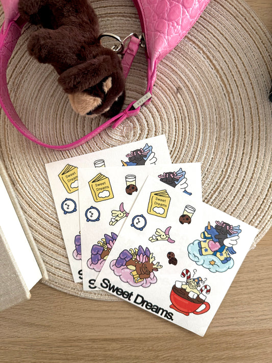 Sweet Dreams Sticker Sheet