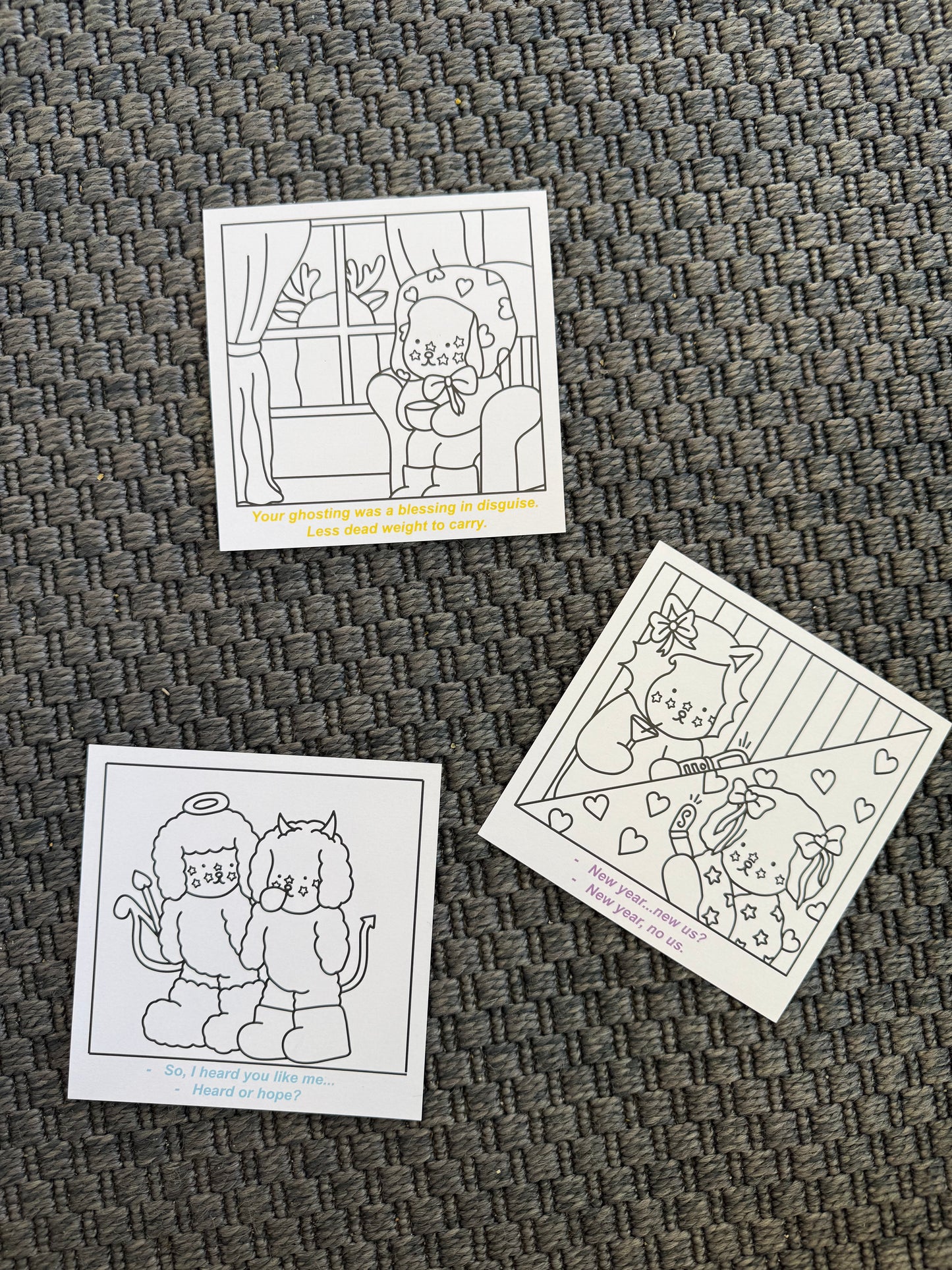 POSTCARDS + STICKERS BUNDLE