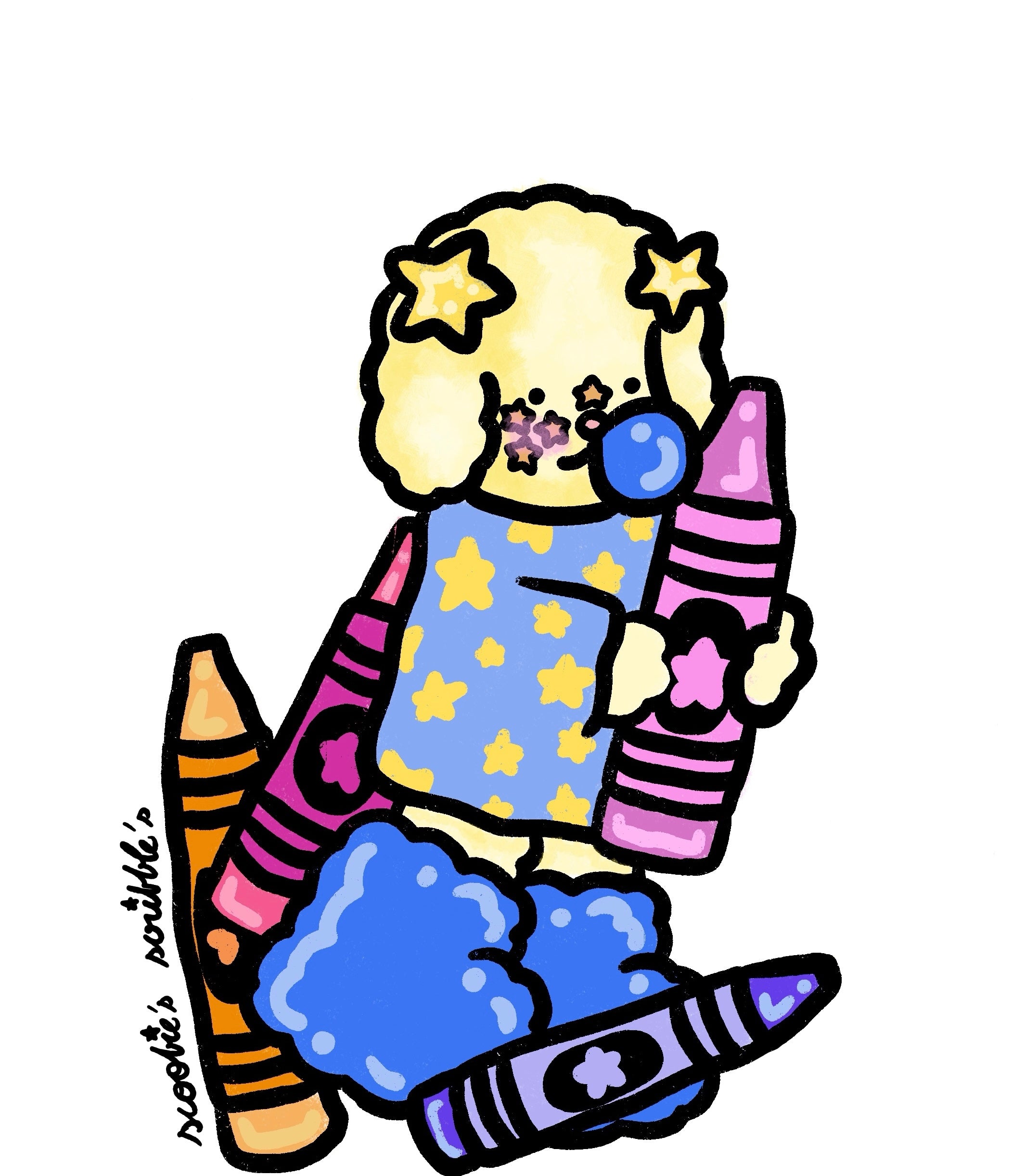 don’t touch my crayons