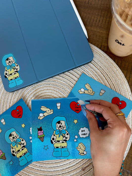 Oatmilk Sticker Sheet