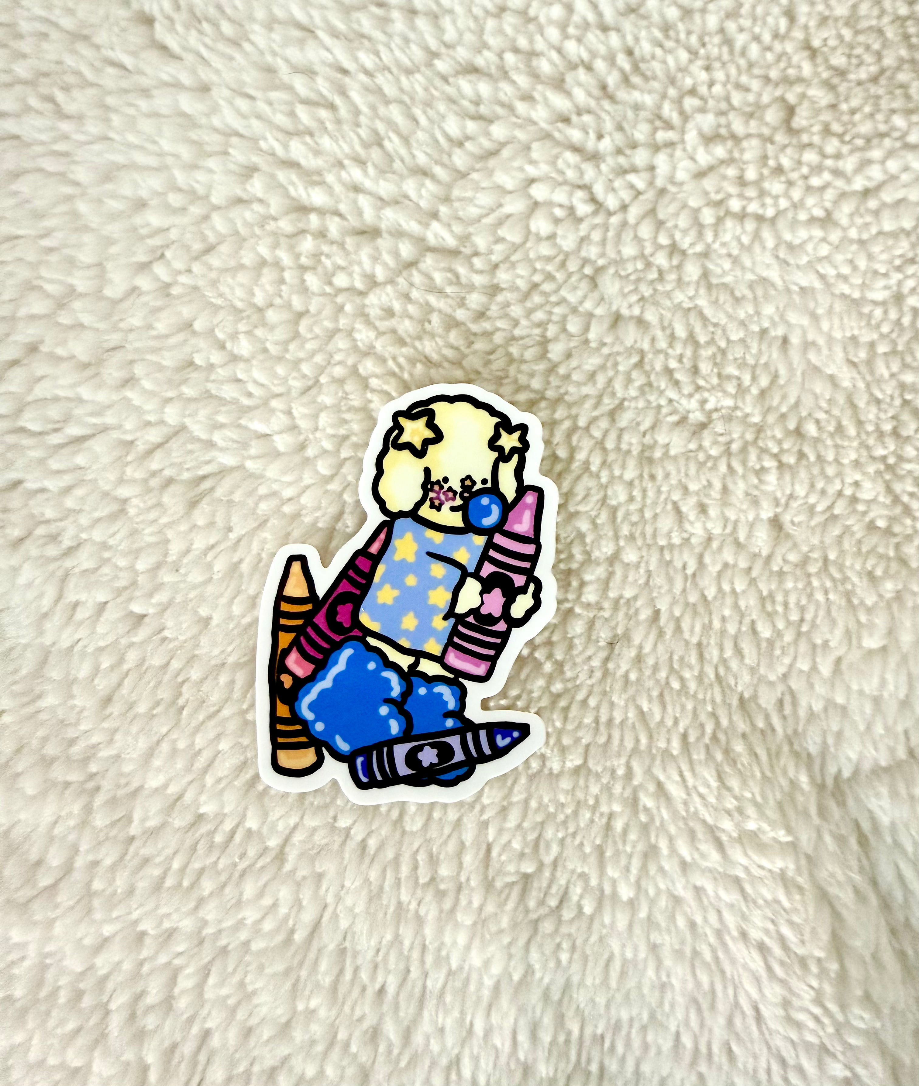 don’t touch my crayons