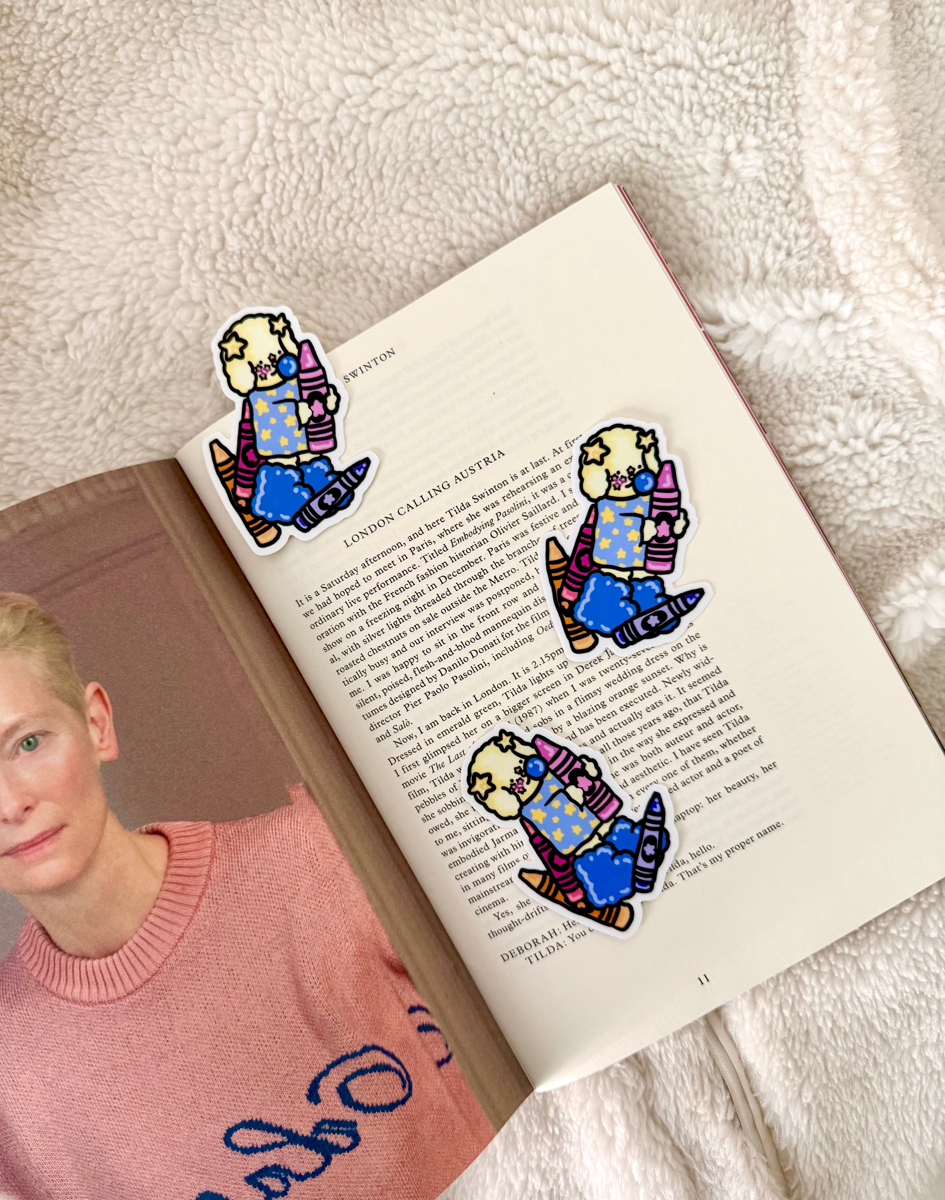 don’t touch my crayons