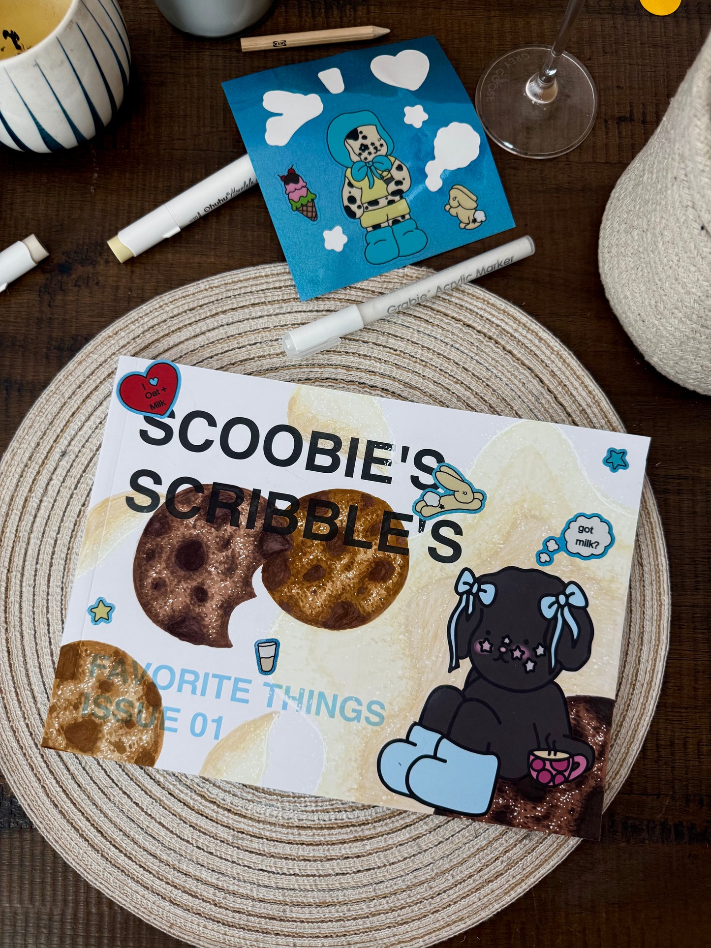 Oatmilk Sticker Sheet