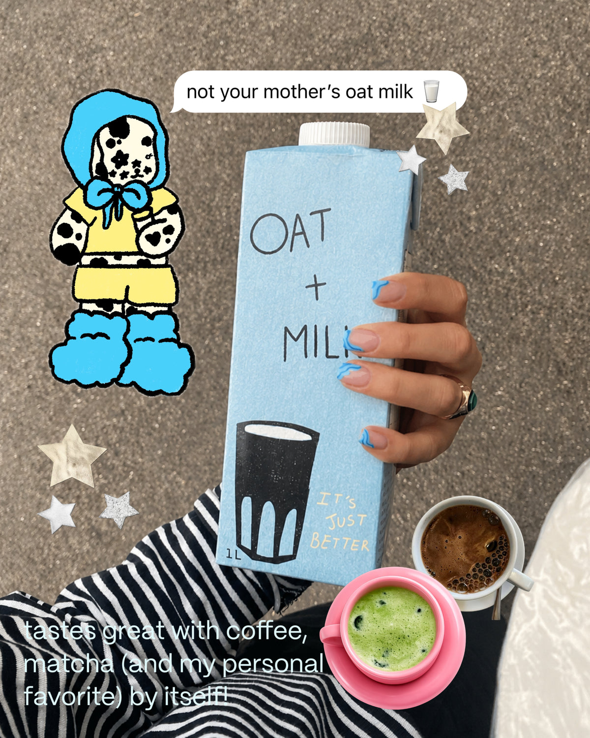 Oatmilk Sticker Sheet